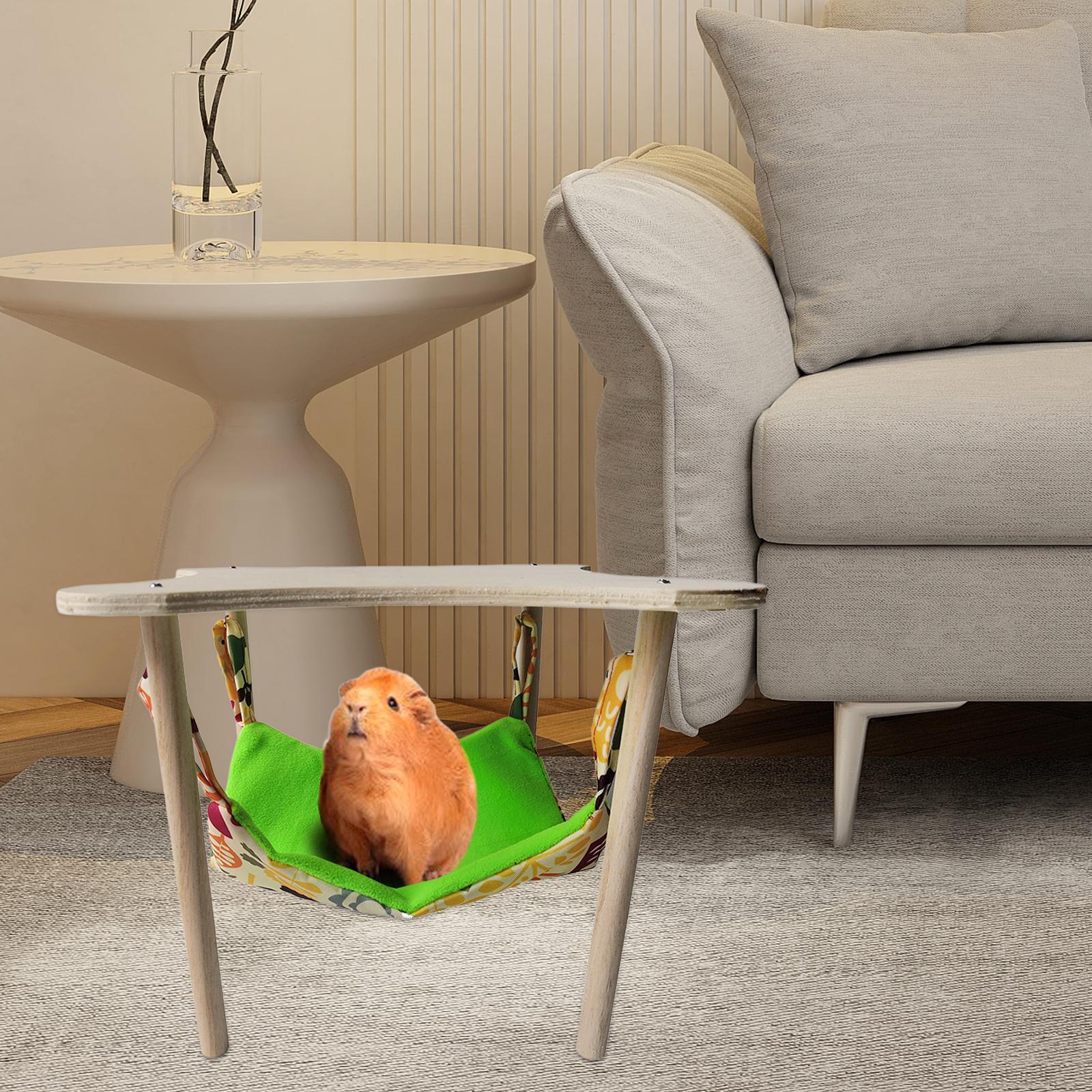 Guinea Pigs Hammock Sleeping Guinea Pig Hideout for Rat Hamster Dwarf Rabbit