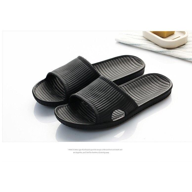 DÉP ĐI TRONG NHÀ NHỰA NGUYÊN KHỐI - DU5 (XANH DƯƠNG - SIZE 36/37)