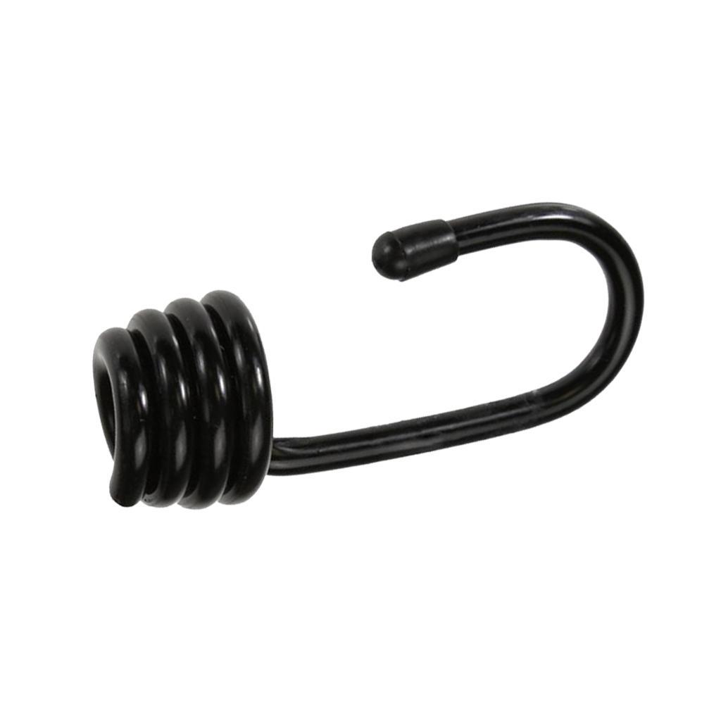 12pcs Steel Wire End Hooks for 6mm Dia. Shock Cord Rope Tie Down Straps DIY