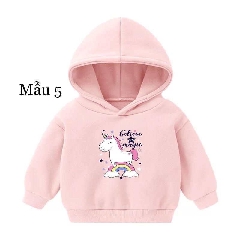 Áo hoodie nỉ bông Quảng Châu cho bé trai/gái - 1