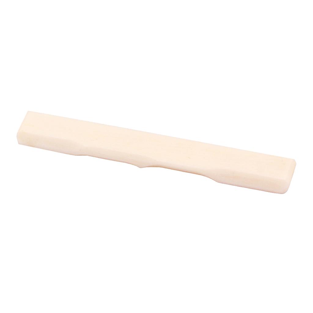 5 Pieces Bone Bridge Saddles Ukulele Guitar Bone Saddle Musical Instruments And DJ Equipment