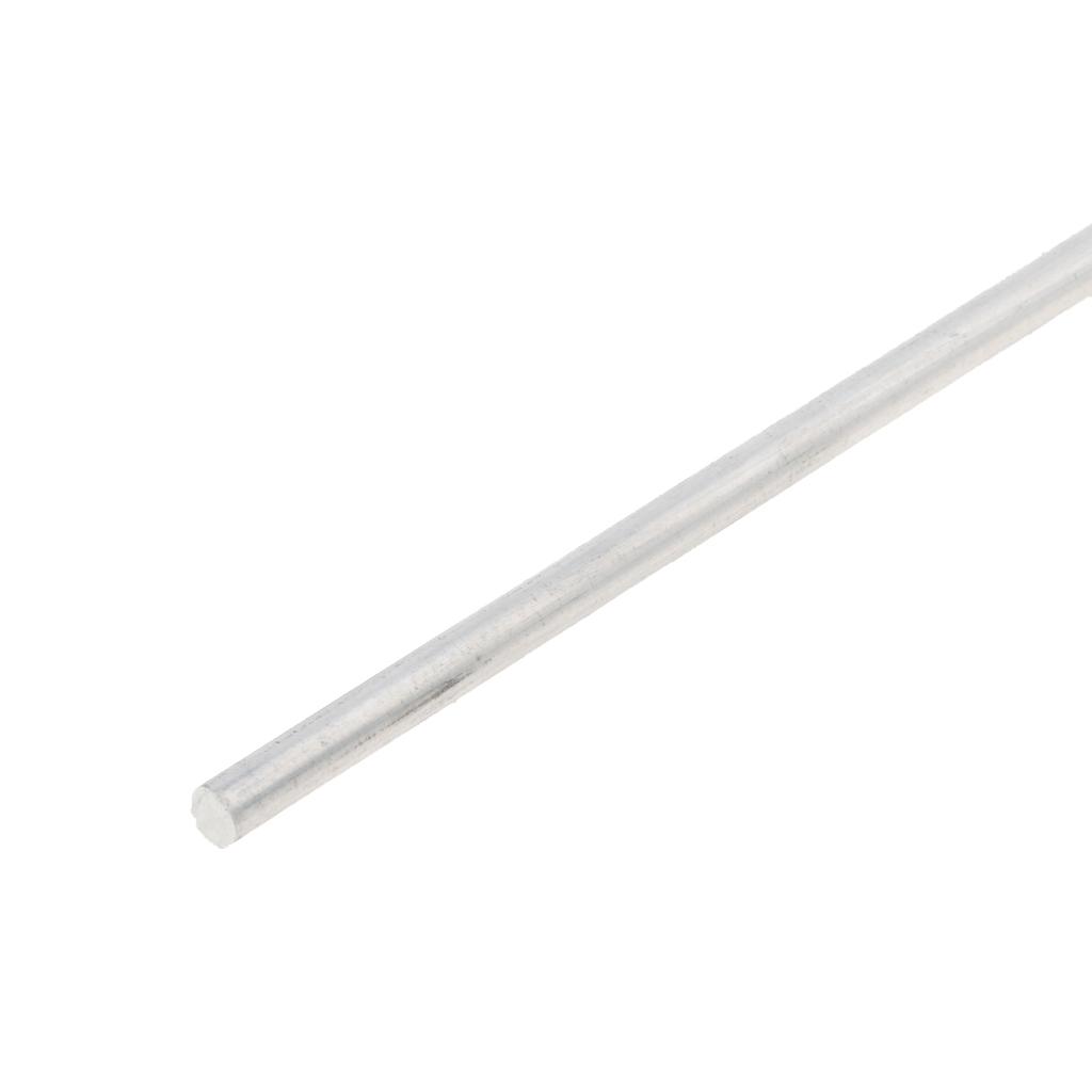 50 Cm X 6063 Hợp Kim Nhôm Tròn Chắc Chắn Cần Thanh Trục, Diam. 5 Mm Cho Phép Hình Dạng Phức Tạp Được Hình Thành