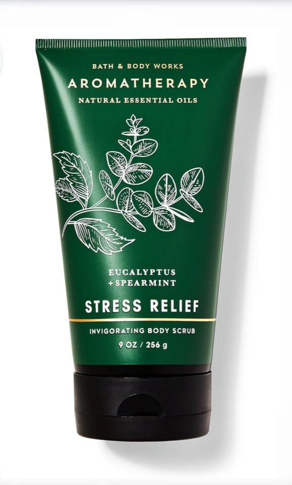 Tẩy tế bào chết thư giãn Bath And Body Works Aromatherapy Stress Relief Eucalyptus Peppermint 256g