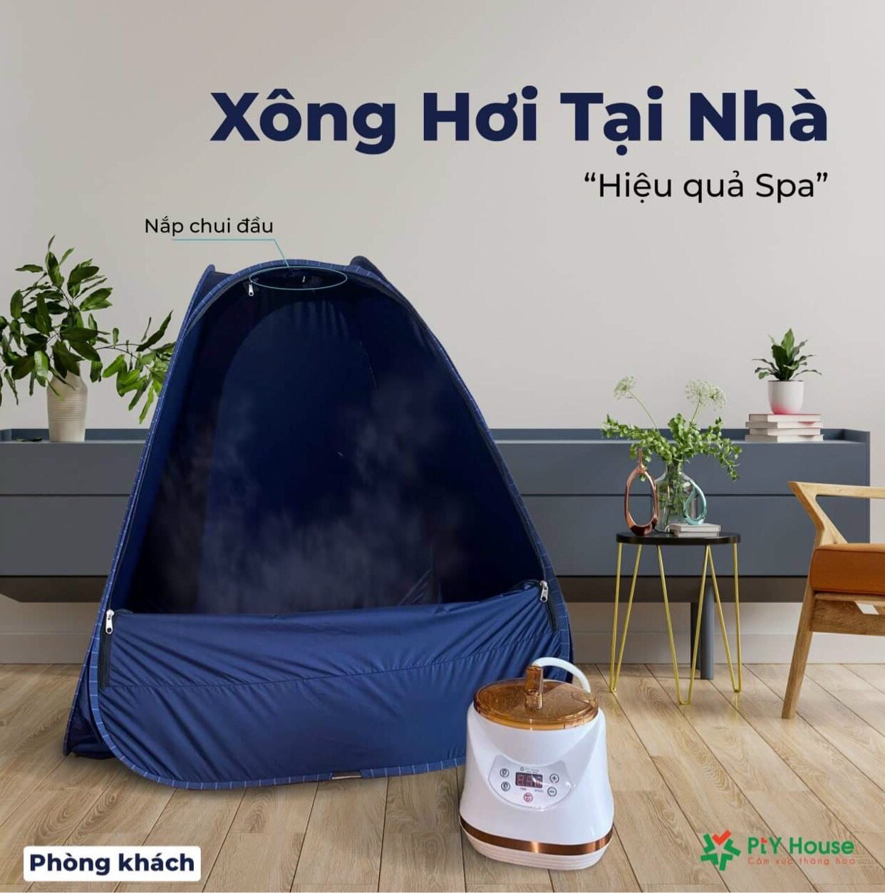 Lều Xông Hơi Tự Bung Toàn Thân Cao Cấp Gấp Gọn Tại Nhà - Chất Liệu Vải Dày Thiết kế Tiện Lợi - Màu Ngẫu Nhiên