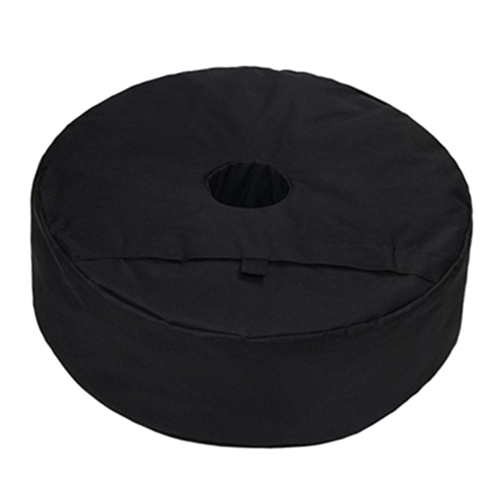 15"/18" Round Outdoor Patio Beach Canopy Umbrella Base Sand Bag Weight 3" Hole Diameter