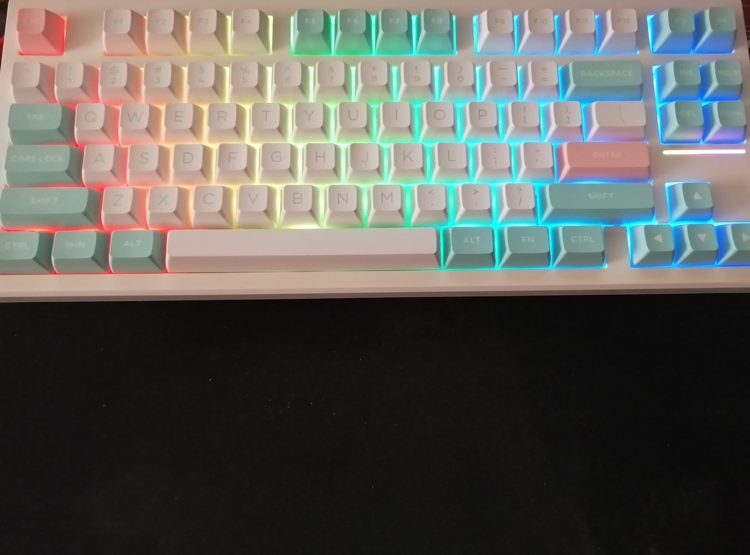 Bàn phím cơ FL-Esports FL750 SAM Polar Night/Mashmallow - Hàng chính hãng