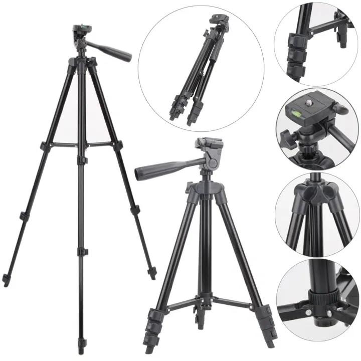Gậy 3 Chân Tripod 3120 - 3110 cực chắc chắn gắn máy ảnh hoặc điện thoại Mẫu Mới 2021