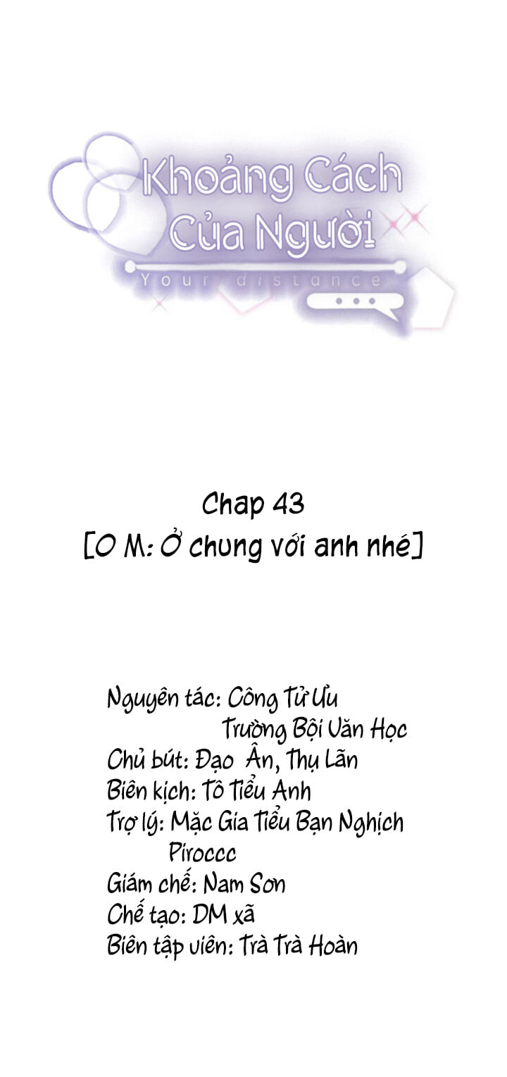 Khoảng cách của người chapter 43