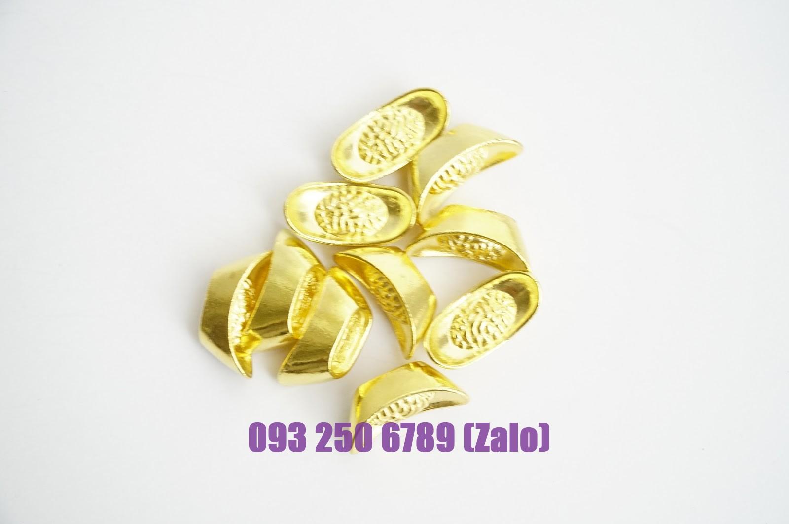 Thỏi Vàng Thần Tài nhiều cỡ bằng kim loại
