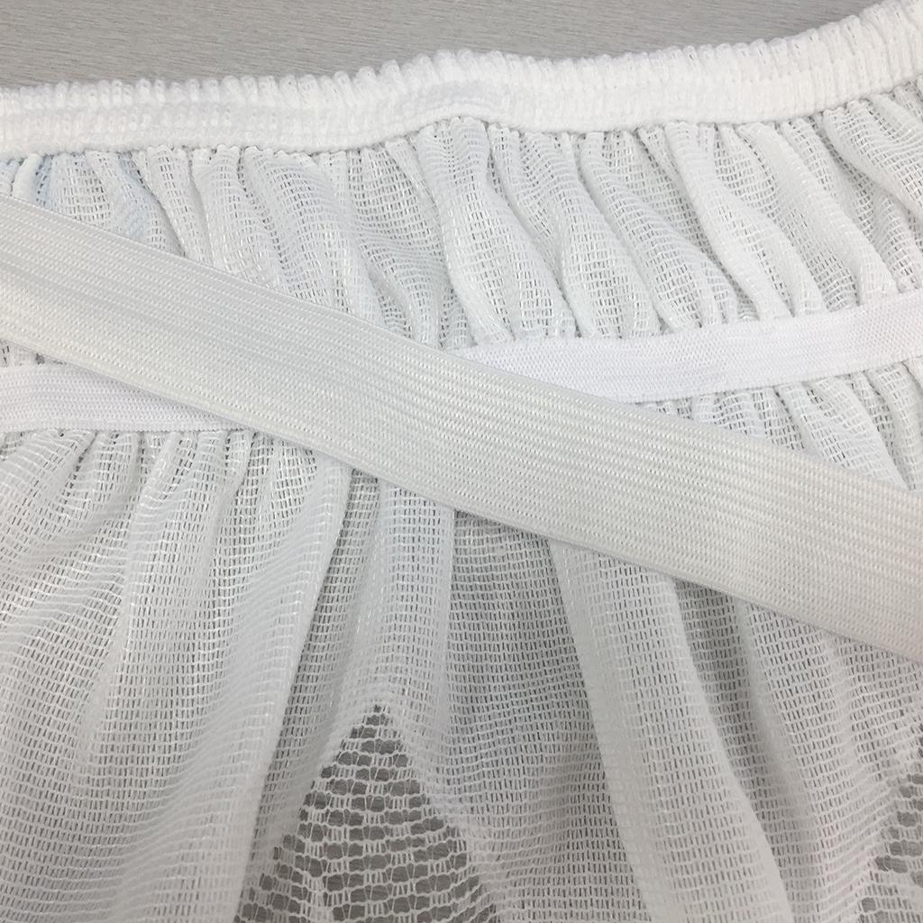 Vintage Crochet Lace Ruffle Elastic Band Bed Skirt