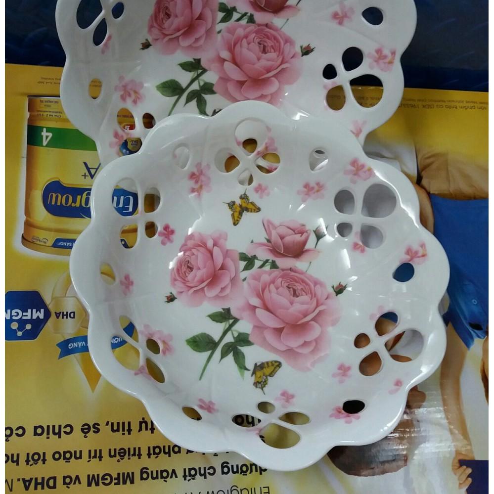 Rổ phíp dùng đựng bánh kẹo hoa quả 20cm