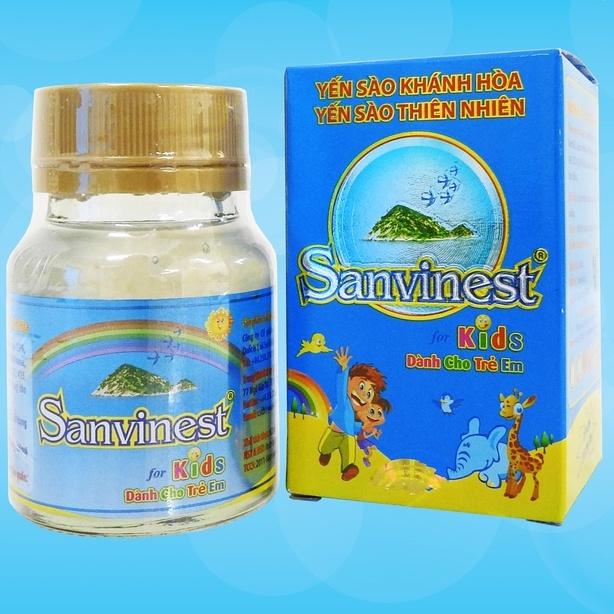 Nước Yến sào Sanvinest Khánh Hòa dành cho trẻ em đóng lọ 62ml - 2011