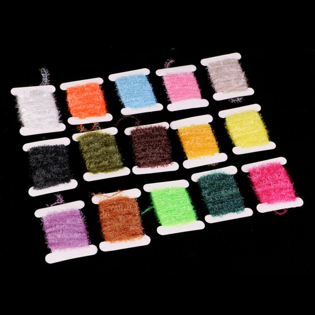 15 Thẻ 5 M/Thẻ Câu Cá Kẹo Thơm Miệng Viền Pha Lê Flash Dòng Nymph Streamers Dụ Làm Đồ Bay chất Liệu