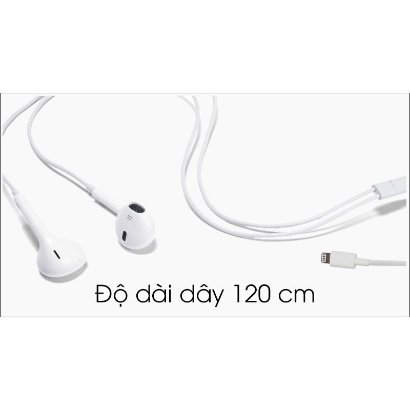 TAI NGHE IPHONE CHUÔI DẸP EARX ZIN DÀI 120CM FULLBOX