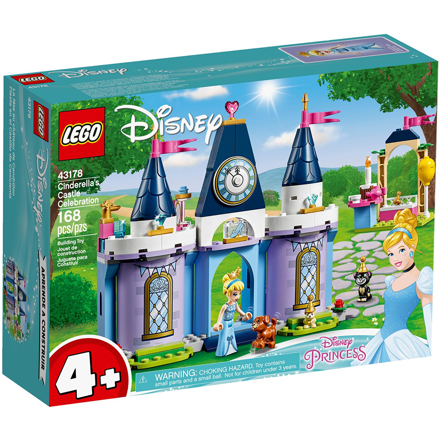 Đồ Chơi Lắp Ghép LEGO Disney Princess Bữa Tiệc Thần Tiên Tại Lâu Đài Cinderella 43178