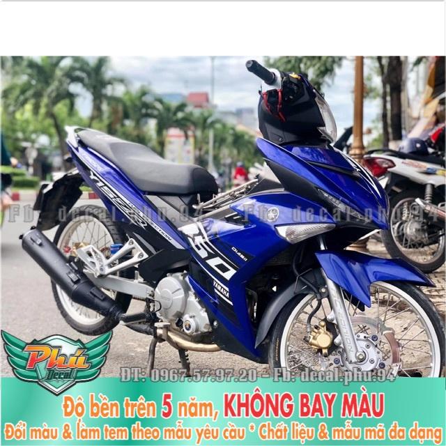 Tem rời Exciter 150 Y15Zr Xanh Gp Trắng đen rời