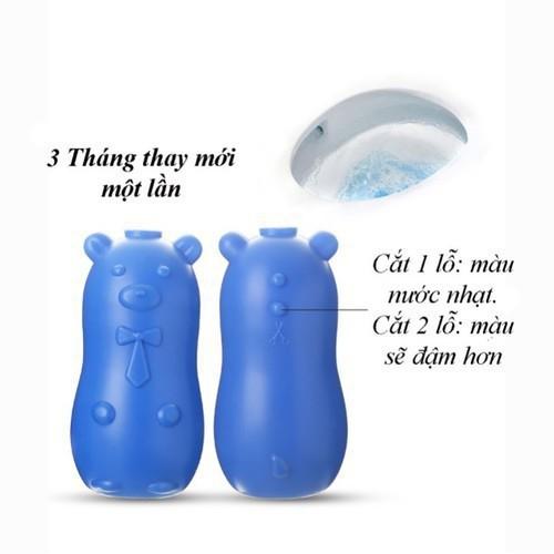 Lọ Thả Bồn Cầu Hình Con Lợn Khử Mùi, Khử Khuẩn & Vết Ố Vàng
