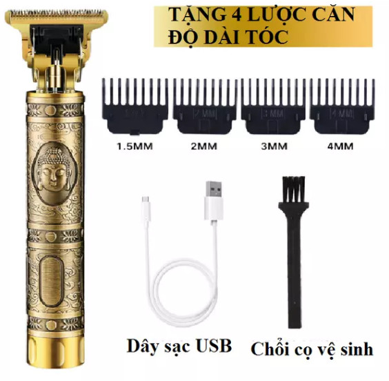 Tông Đơ Cắt Tóc Chấn Viền Cao cấp Salon và Gia Đình TH-8002