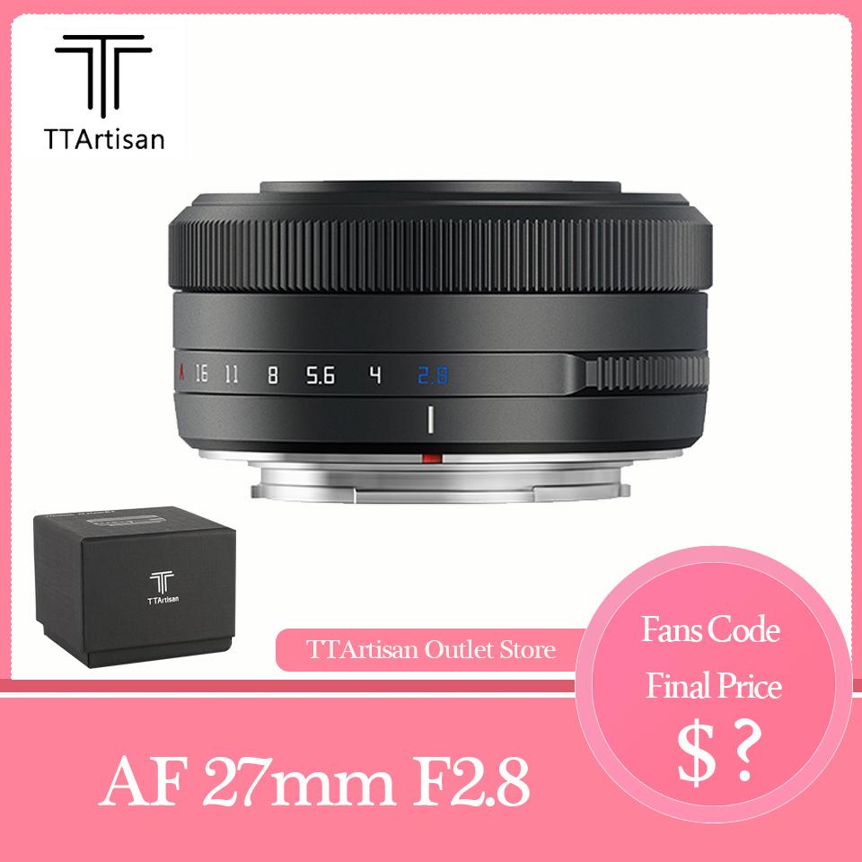 TTartisan 27mm f2.8 APS-C auto Focus Firrorless Camera Lens cho Sony A5000 A7 III Fuji XA7 XT30 Nikon Z50 Z5 Loại giao diện: Nikon Z