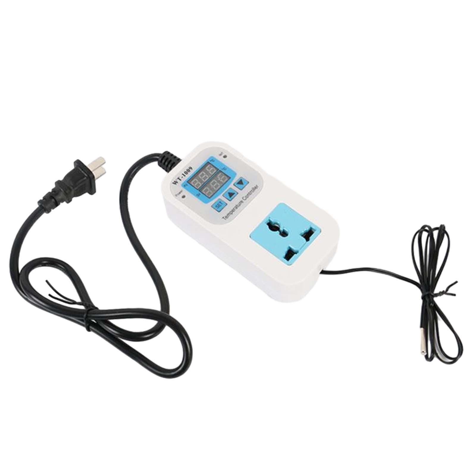 Thermostat Temperature Controller -50-110°C Digital Temperature Controller for Greenhouse  US Adapter