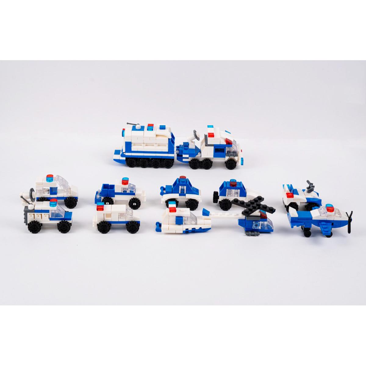 Đồ Chơi Lắp Ráp Phương Tiện Cảnh Sát Tiên Phong - Police Pioneer - Toys&amp;Joys 9113 (301 Mảnh Ghép)