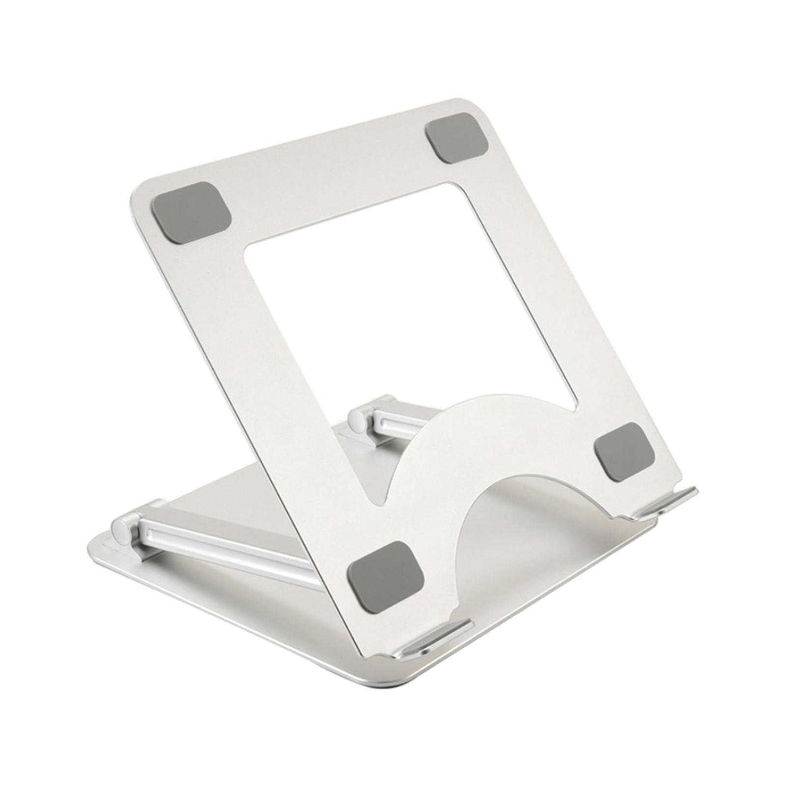 Adjustable Aluminum Laptop Stand Holder Foldable Laptop Riser Protective