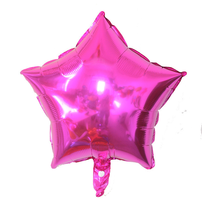 Bóng Hình Ngôi Sao Trang Trí Tiệc Nhiều Màu - Star Foil Balloons PTD33
