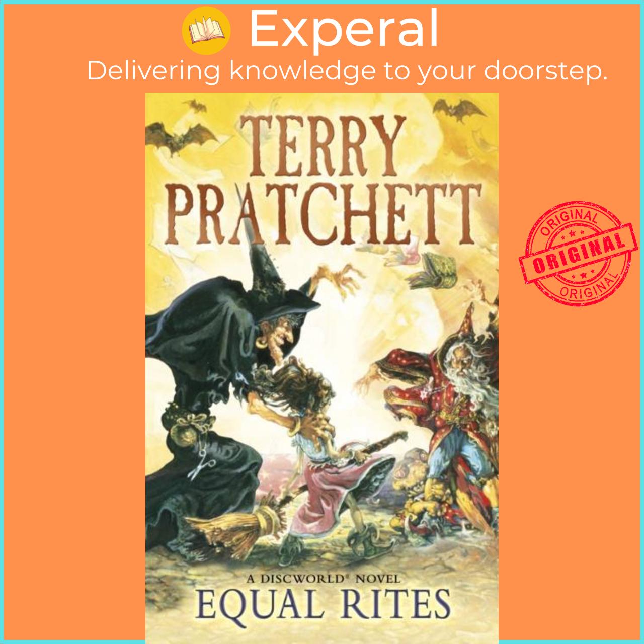 Hình ảnh Sách - Equal Rites - (Discworld Novel 3) by Terry Pratchett (UK edition, paperback)
