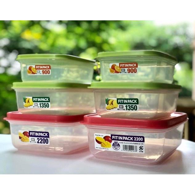 Bộ 6 hộp đựng thực phẩm an toàn có thể sử dụng trong lò vi sóng