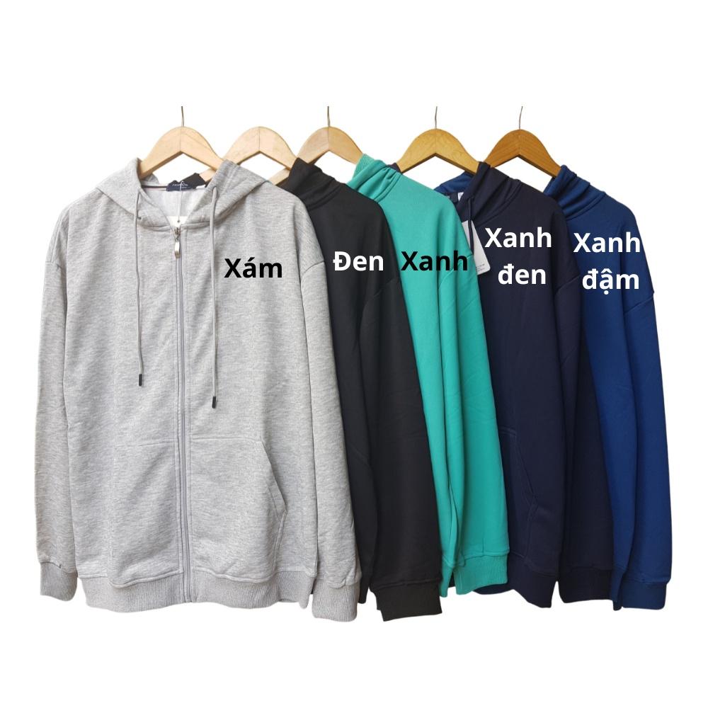 Áo khoác Bigsize 80kg - 125kg | Áo khoác hoodie ngoại cỡ | A197