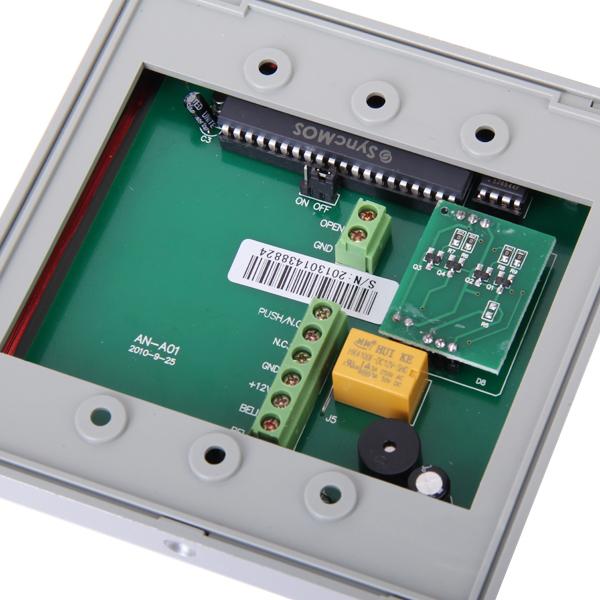 Door Lock Access Control System Safety Machine with 10 Keyfobs