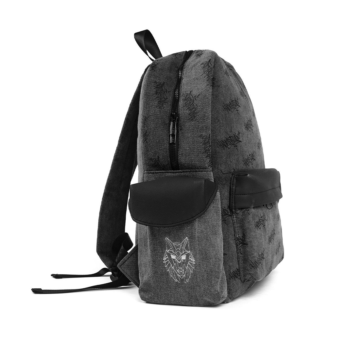 Ba lô Unisex ORGANIC WASHED GREY BACKPACK - HADES Brand Chính Hãng