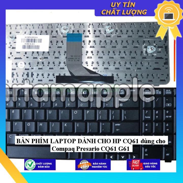 BÀN PHÍM LAPTOP dùng cho HP CQ61 dùng cho Compaq Presario CQ61 G61 - Hàng Nhập Khẩu New Seal