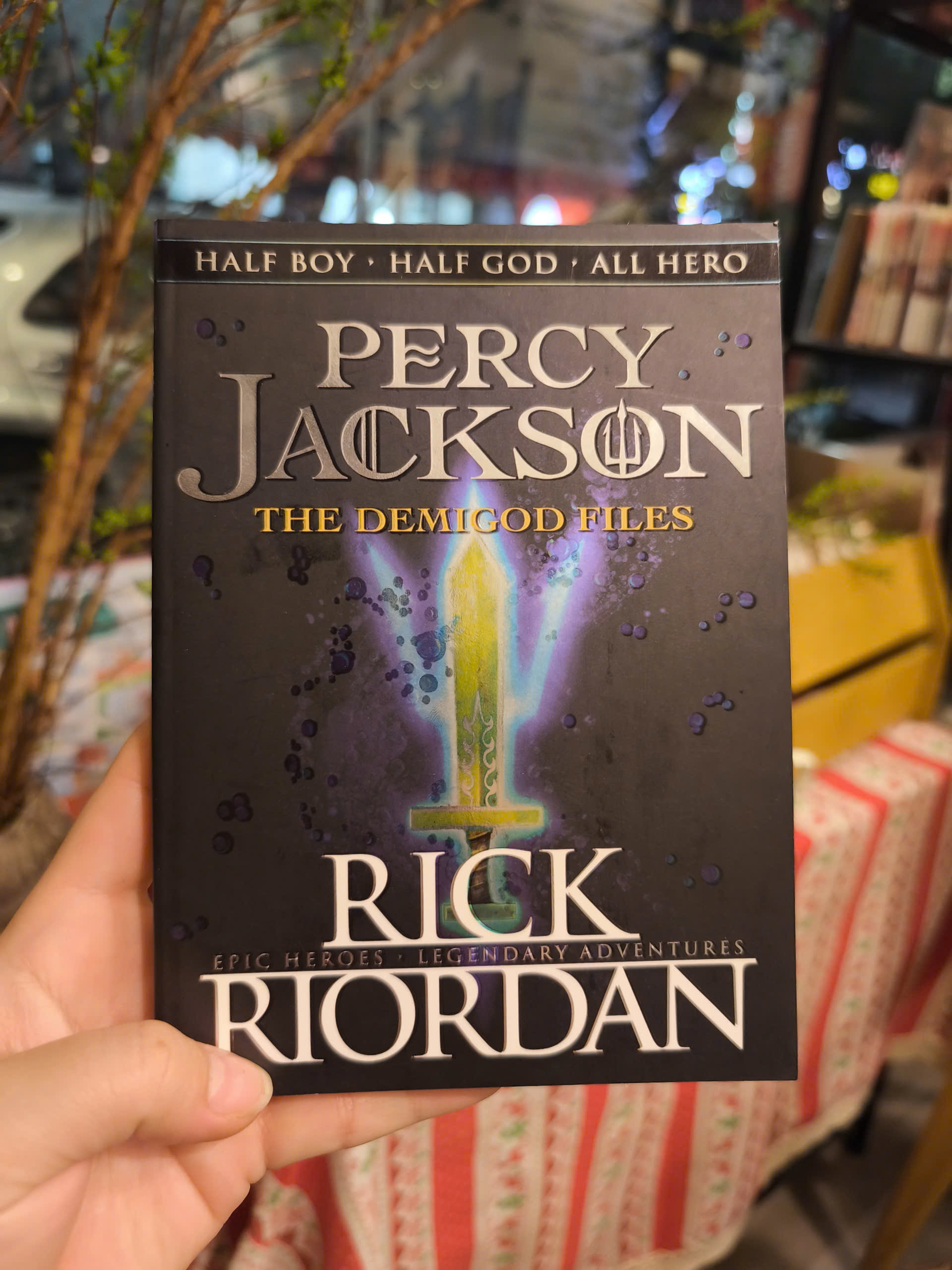 Sách - Percy Jackson: The Demigod Files (Percy Jackson and the Olympians) by Rick Riordan