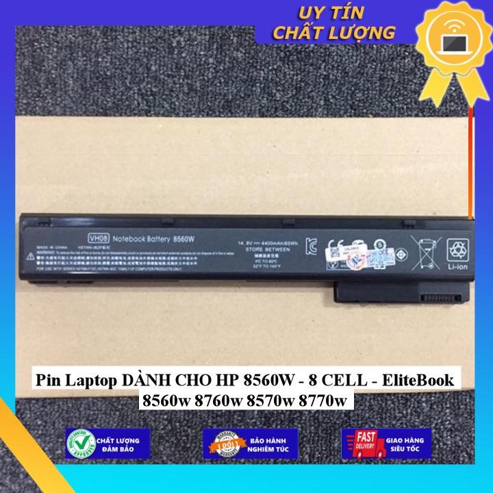 Pin Laptop dùng cho HP 8560W  EliteBook 8560w 8760w 8570w 8770w - Hàng Nhập Khẩu  MIBAT792