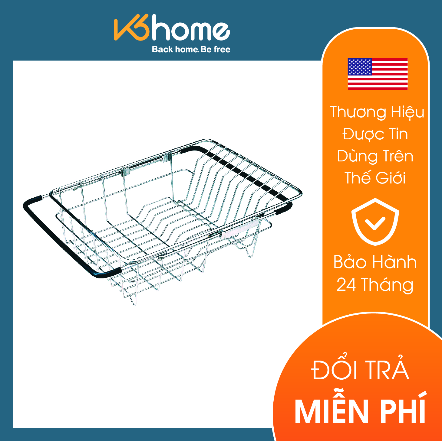 Giỏ đựng trên chậu rửa chén Moen - 23701