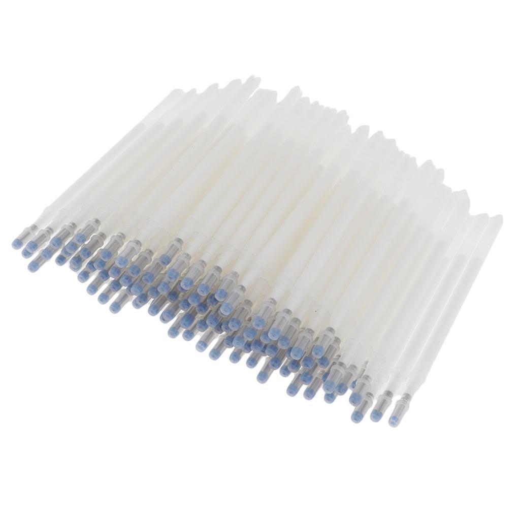 2x 100 Pieces Fabric Erasable Marking Pen Refill for