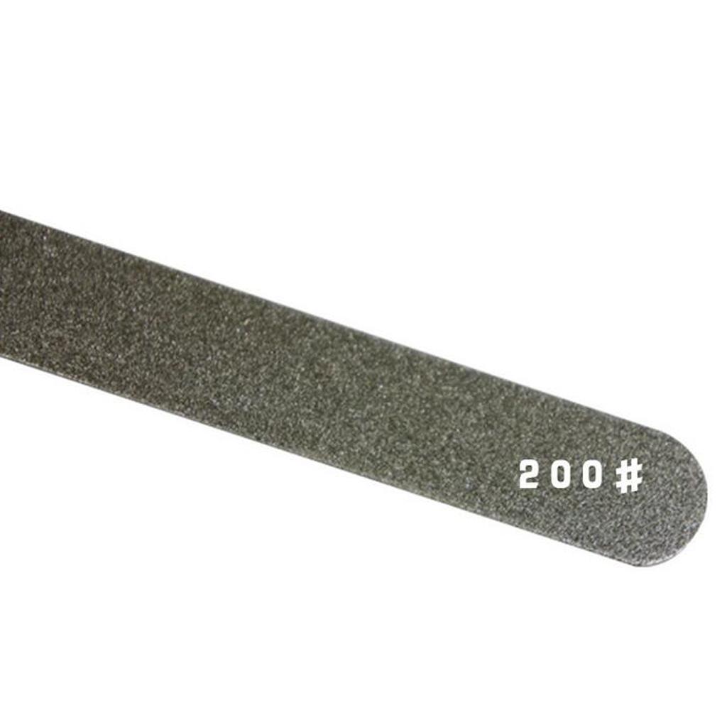 Portable Kitchen Tool Double Sided Diamond Sharpening Sharpener 400# 200#