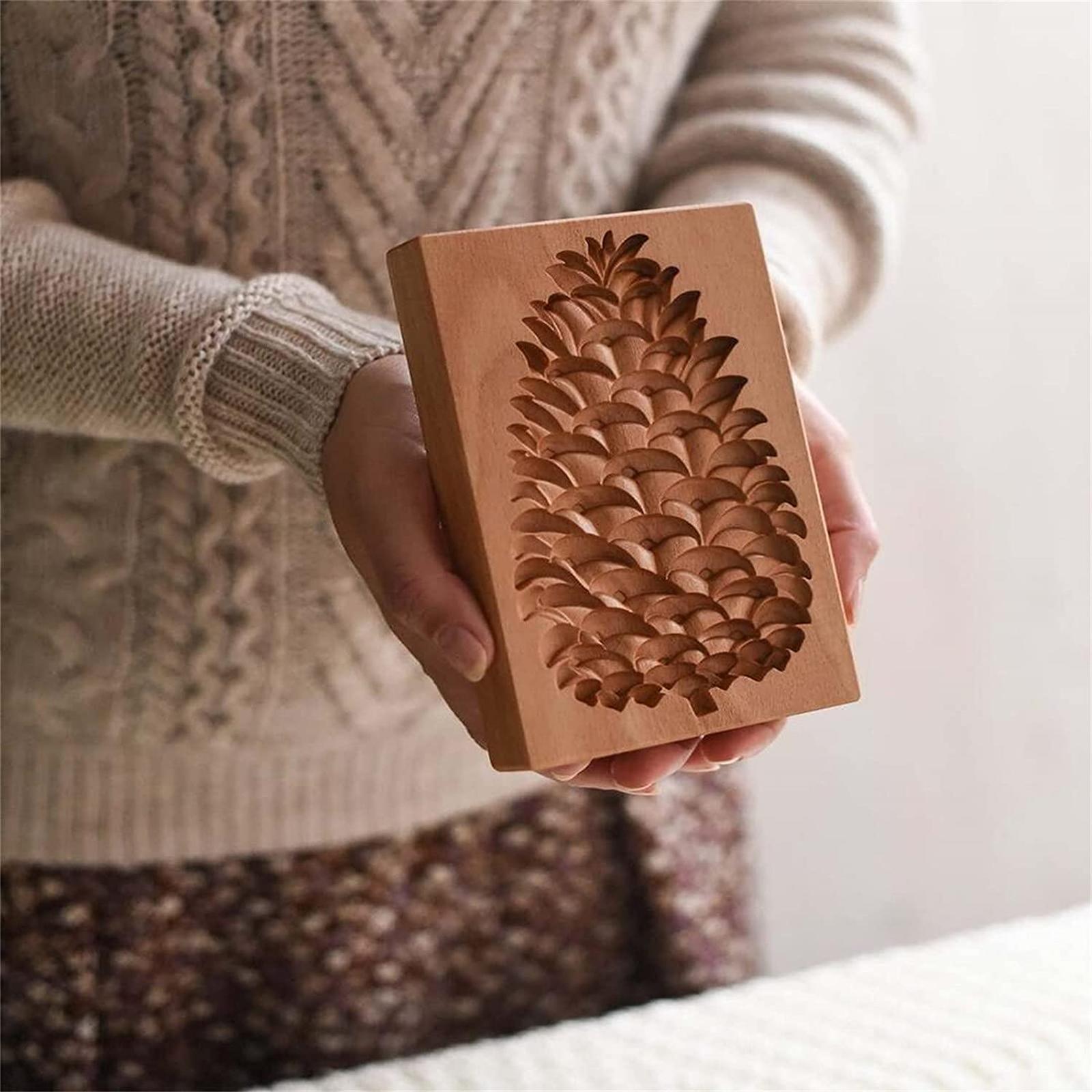 Cookie Stamp Embossing DIY Cones Mould Bakeware