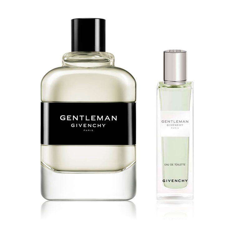 Bộ Set Nước Hoa Nam Givenchy Gentleman Gift Set Edt 100Ml + Edt 15Ml Miniature