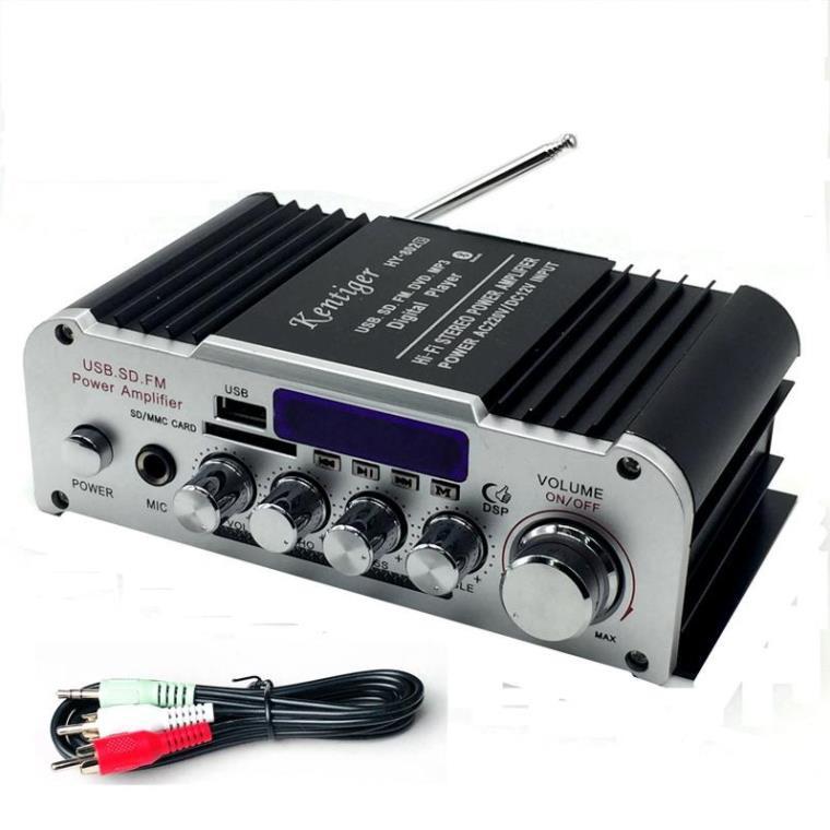 Amply kết nối Bluetooth cao cấp nhập khẩu, Amply mini cao cấp Amly mini Karaoke Kentiger HY 803 z
