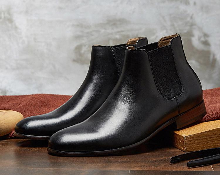 Giày Chelsea boot cao cổ cho nam giá tận gốc