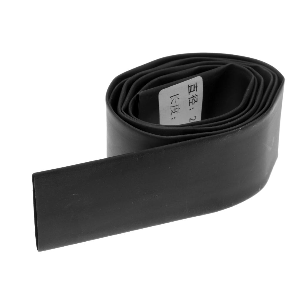Non Slip Textured Fishing Rod Handle Heat Shrink Wrap Sleeving Tubing 20mm