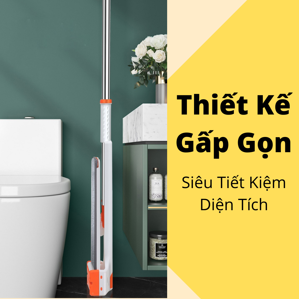 Cây Lau Nhà Tự Vắt Thông Minh Đa Năng VinBuy Chất Liệu Cao Cấp Tặng Kèm 2 Miếng Lau