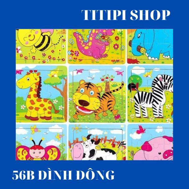 Tranh ghép hình 9 miếng cho bé