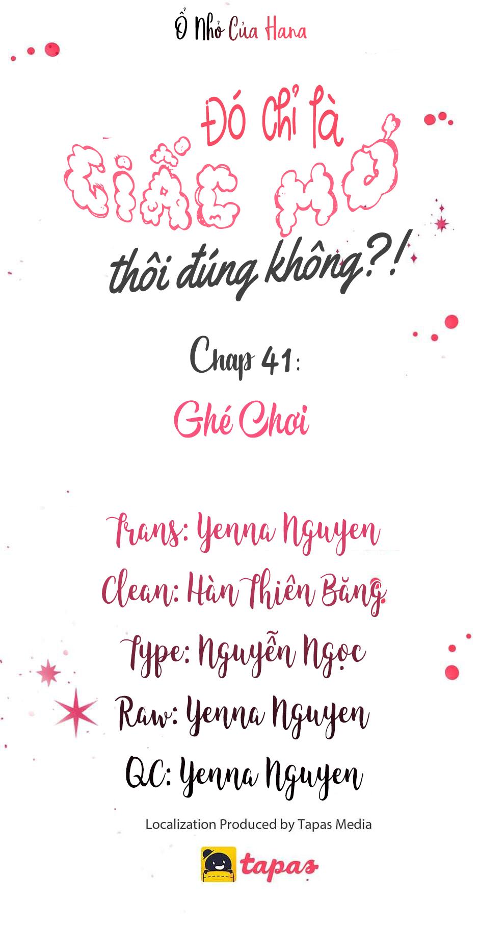 chỉ là giấc mơ thôi phải không? chapter 41 10