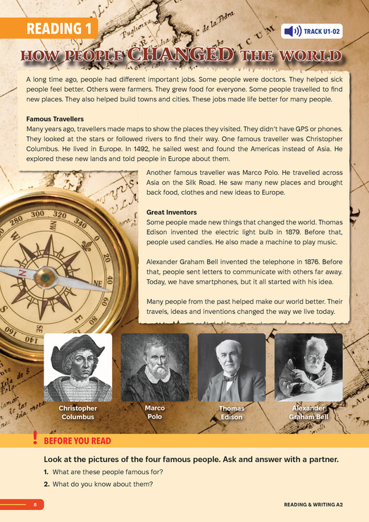 Sách - Dtpbooks - Smooth Skills Reading &amp; Writing A2+