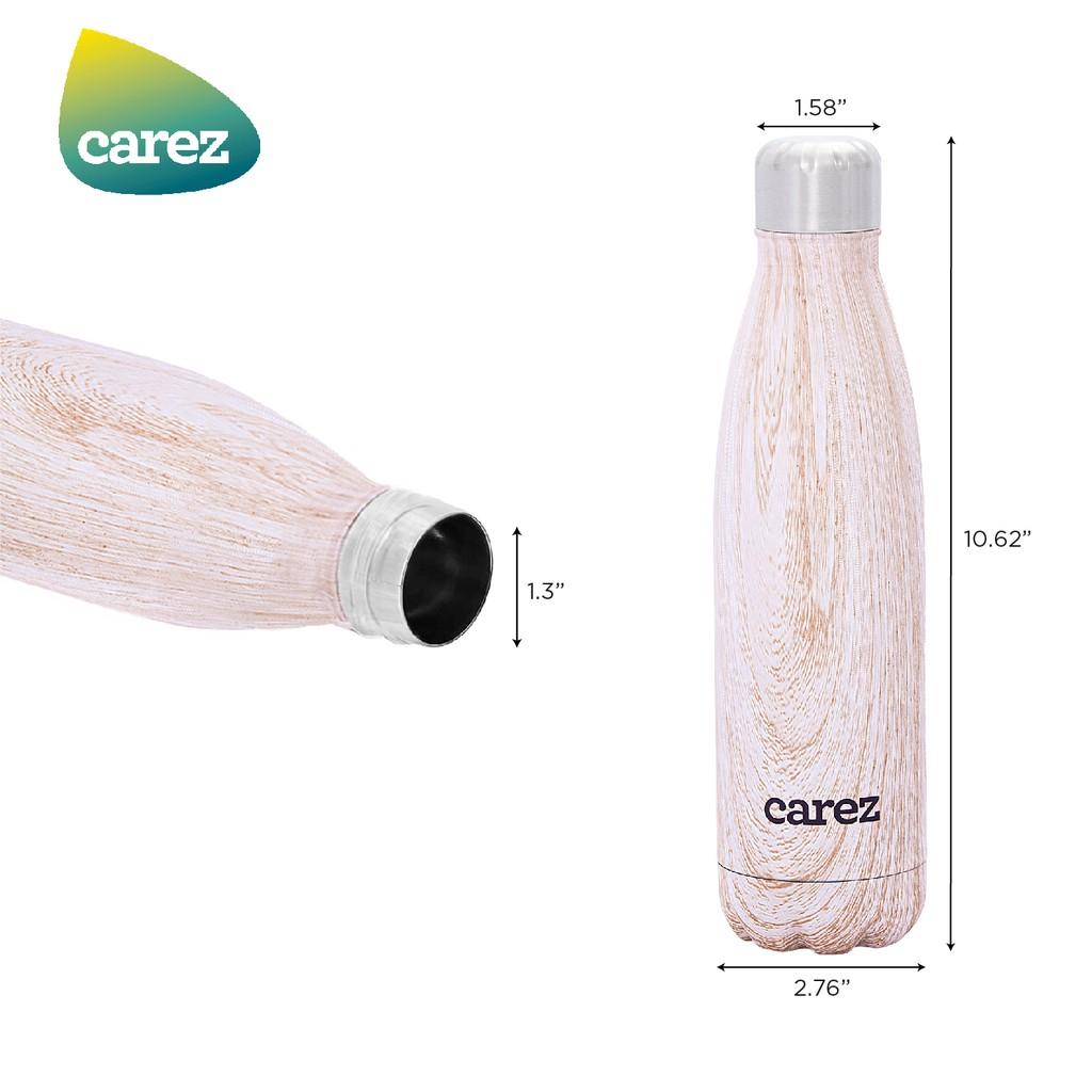 Bình giữ nhiệt Carez BLONDE WOOD VFC248SD-500 Nguồn cảm hứng từ thiên nhiên 500ML, Inox 304, Không chứa BPA, Hàng chính hãng