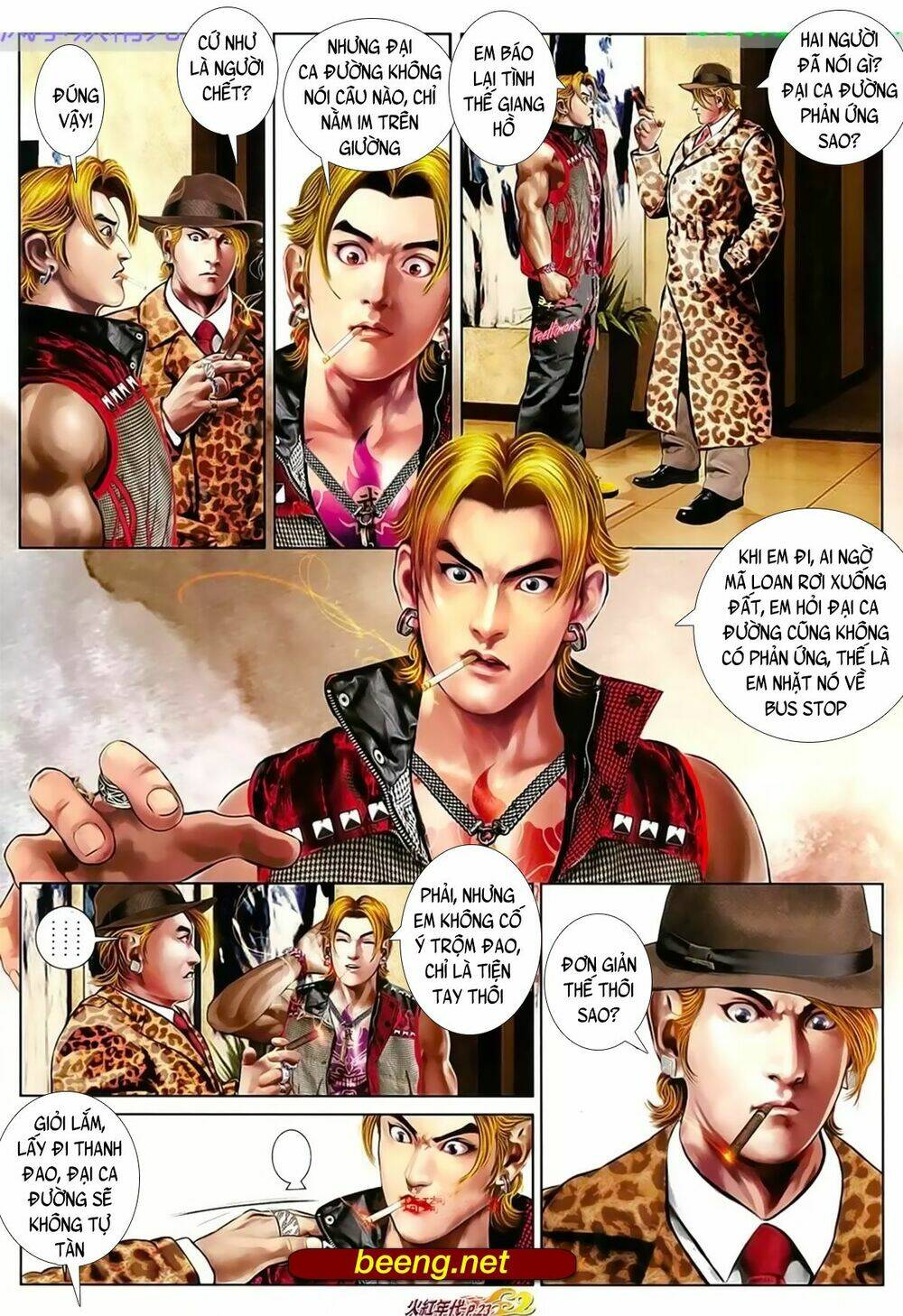hỏa hồng niên đại hắc cốt đường chapter 1018 22