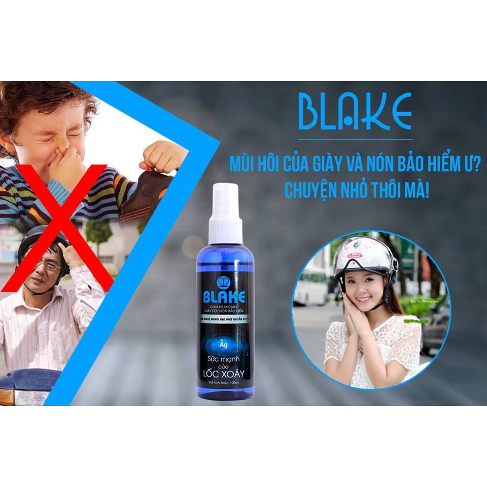 Khử mùi hôi nón bảo hiểm BLAKE (120mL), Hiệu quả khử mùi kéo dài đến 72h